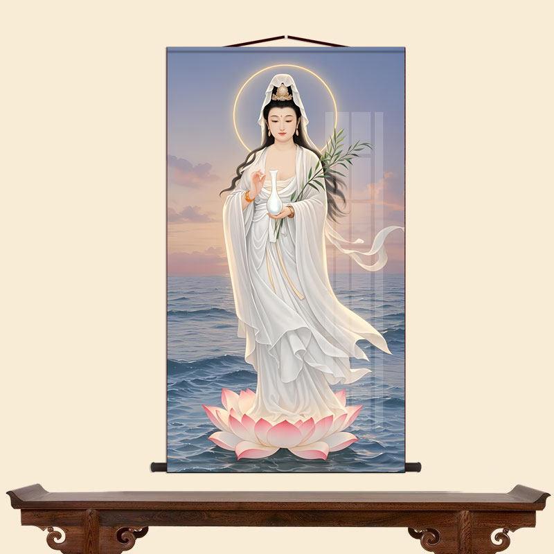 관세음보살 액자 인테리어 초상화 불교그림 아미타불 법당 불당 석가모니 불화 - 상품 이미지