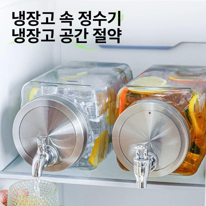 미니 워터저그 휴대용 감성 펌프 캠핑물통 다용도 여행용 음료통 캠핑카 아웃도어 이미지 6
