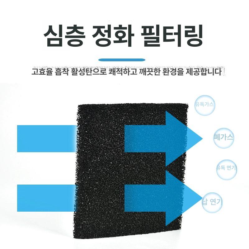 가정용 흡입기 이동식 실내 연기배출 자바라 배기팬 환기팬 원형 업소용 고기환풍기 - 상세 이미지 5