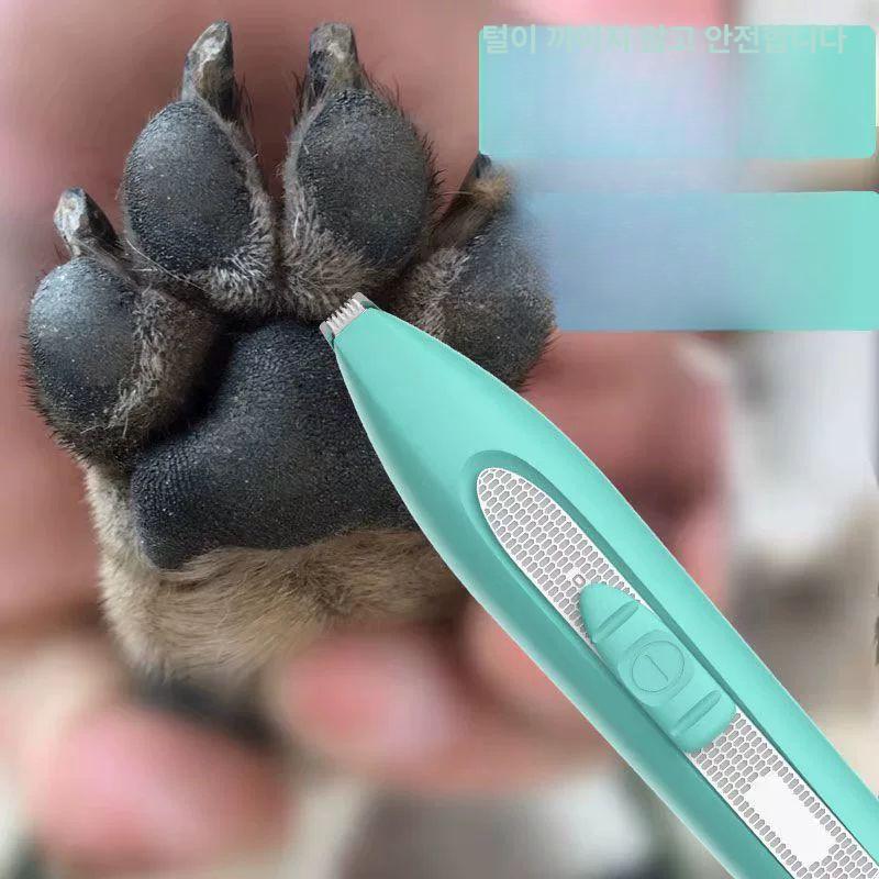 고양이 발털깎이 청소 애완 트리밍 빗 손질 제거 흘리기 발톱깎이 전용 헤어커터 제모 - 상세 이미지 4