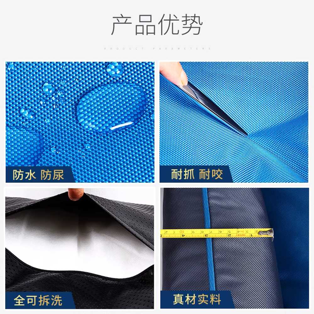 반려견 소파베드 사계절 60x50x20cm 방석 패드 1. 쇼파 수면매트 개집 푹신 범용 - 상세 이미지 5