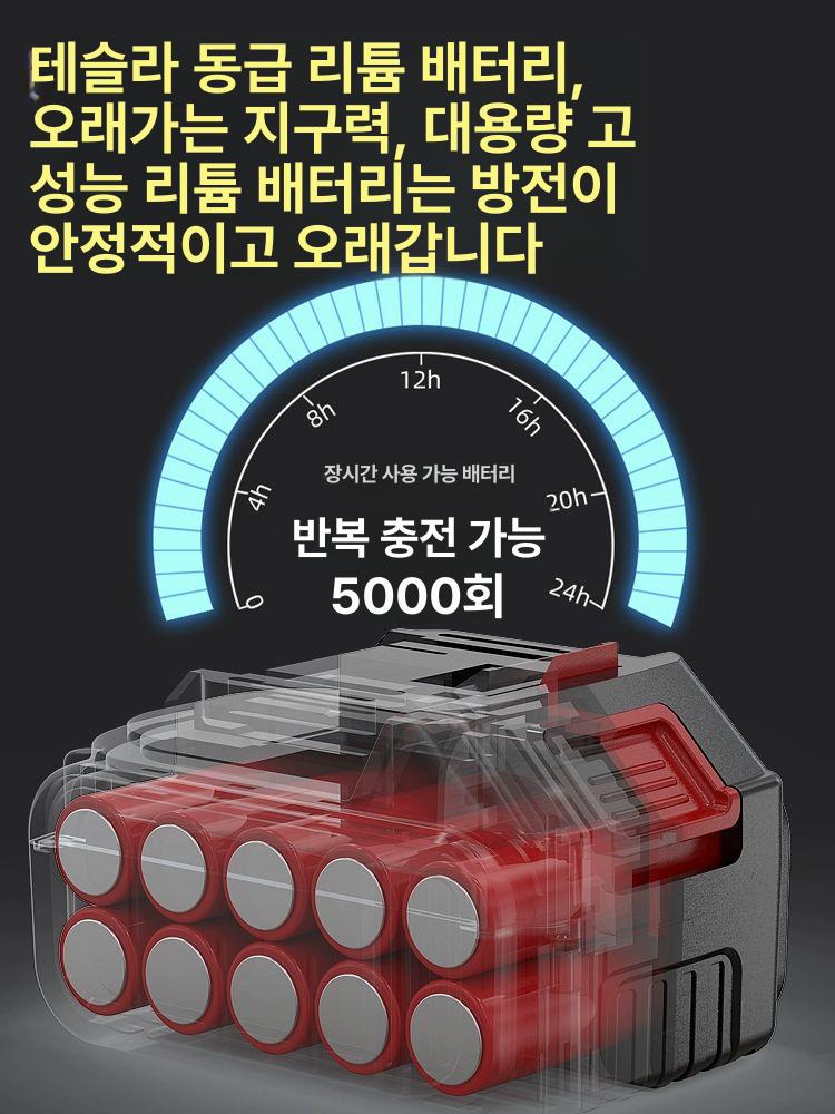 충전식 고지전정기 헤지트리머 양날 신속형 울타리 헤지커터 조경 브러시리스 원예 - 상세 이미지 3