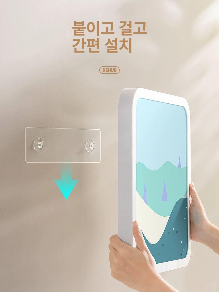 욕실 타올 수건 걸이 선반 벽걸이형 접이식 드라이랙 욕실용품 정리 수납장 - 상세 이미지 4