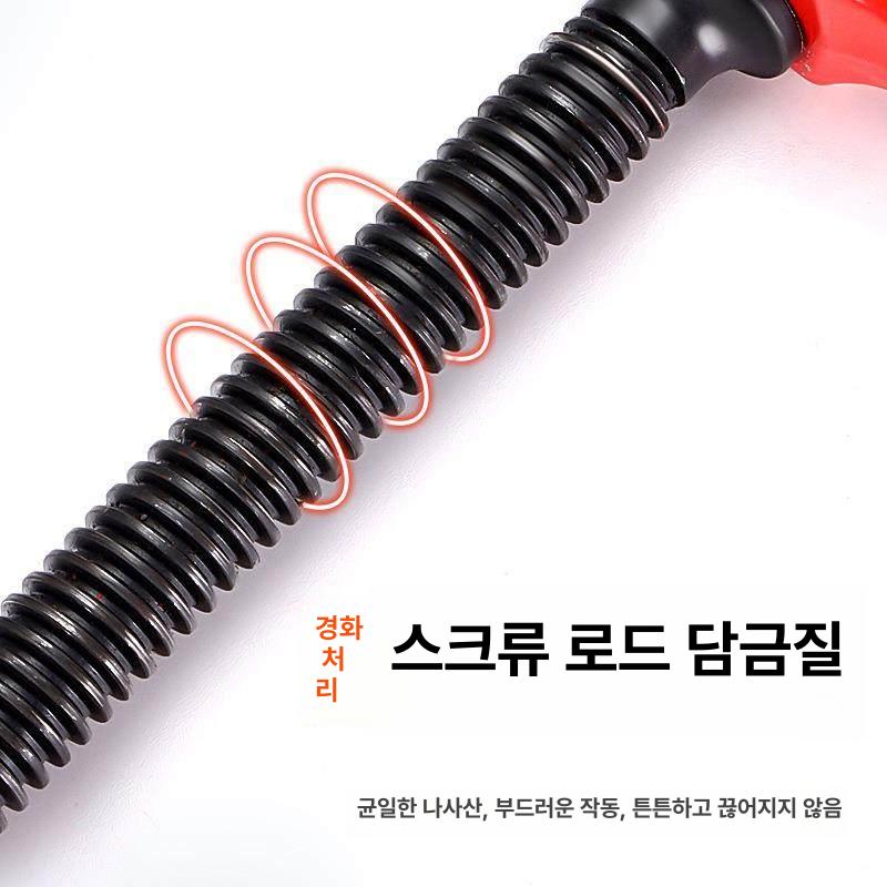 목공용 주철 조절식 클램프 고정집게 나무 작업대 장착 스크류 턱 목재 조임도구 - 상세 이미지 4