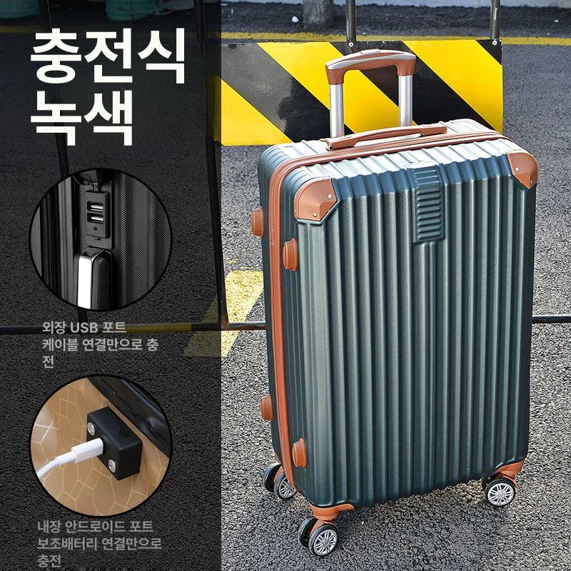 여행가방 캐리어 나일론 대형 수하물 보스턴백 짐 바퀴가방 트레블백 수납 확장형 - 상세 이미지 3