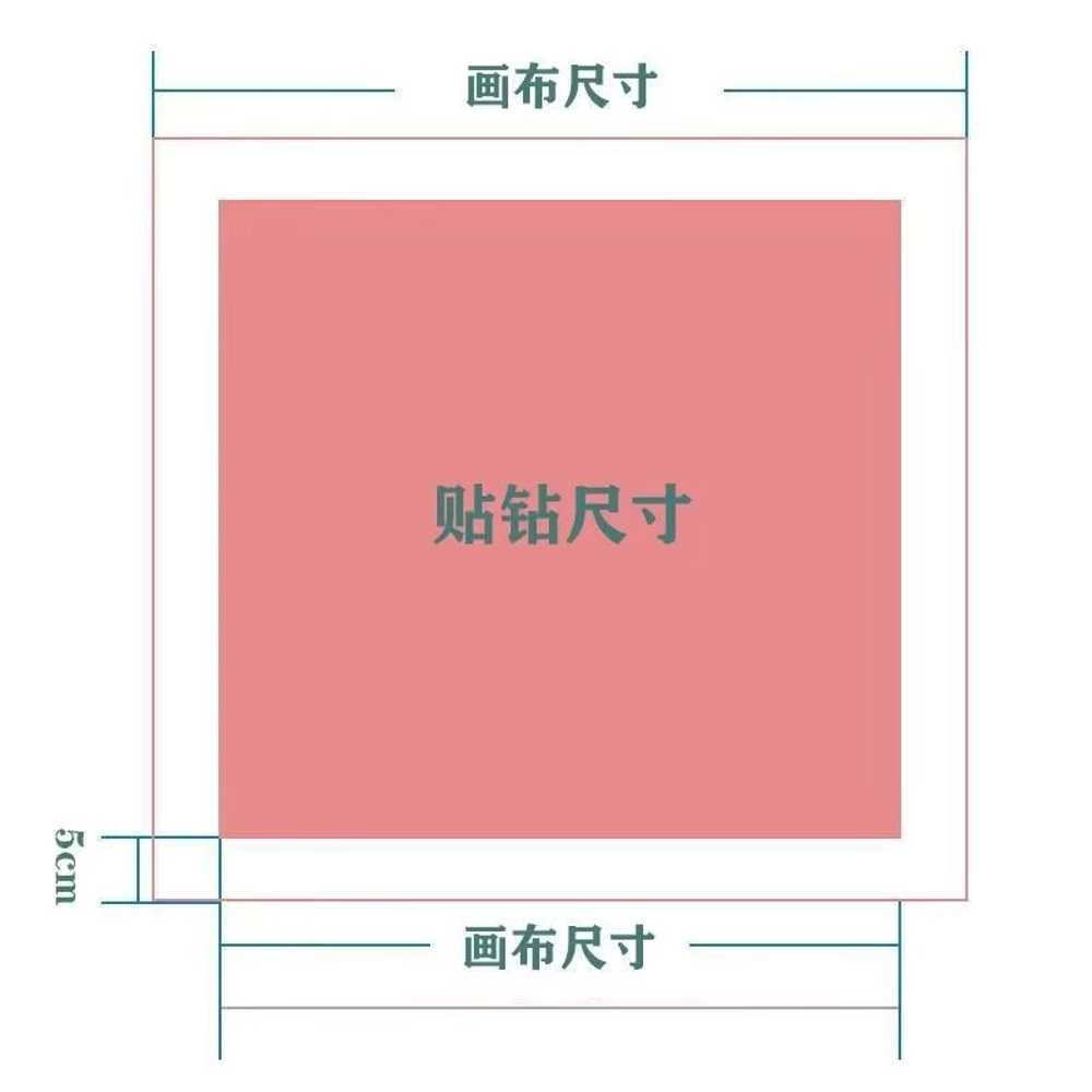 금붕어 패브릭형 셀프 보석십자수 diy 벽걸이 태피스트리 고양이와 포스터 그림 어항 - 상세 이미지 4
