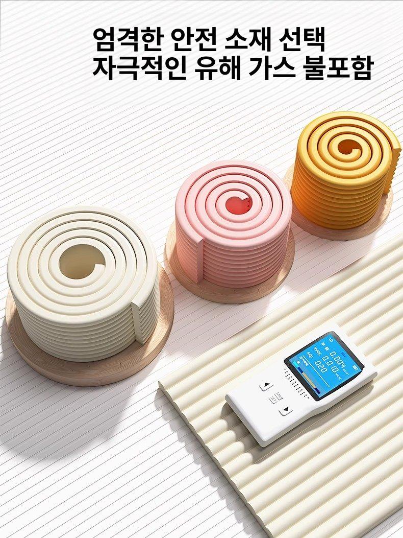 모서리 충격방지 보호대 벽 가구 기둥 코너 안전 테이프 방지 보호 커버 - 상세 이미지 4