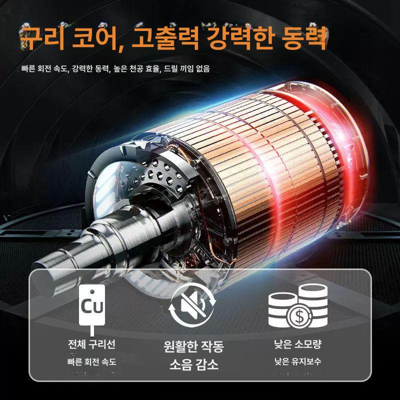 모터 무선전동드릴 속도조절 충전 브러시리스 배터리 전동공구 임팩트렌치 리튬 - 상세 이미지 4