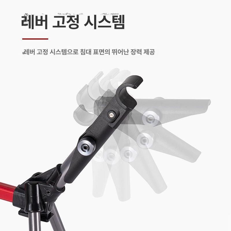 캠핑 접이식 침대 원터치 야전침상 경량 백팩 간편 수면용품 휴대용 야외침구 - 상세 이미지 5