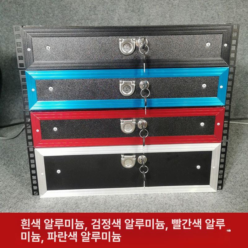 랙케이스 선반 슬라이딩 통신 전산실 렉케이스 랙 케이스 슬라이드 받침대 통신장비 서랍형 - 상세 이미지 4