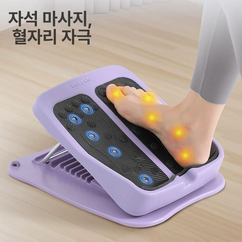 종아리 스트레칭 휴대용 간편 발목 발판 경사 피트니스 허벅지 롤러 운동용 하체 돌기 - 상세 이미지 4