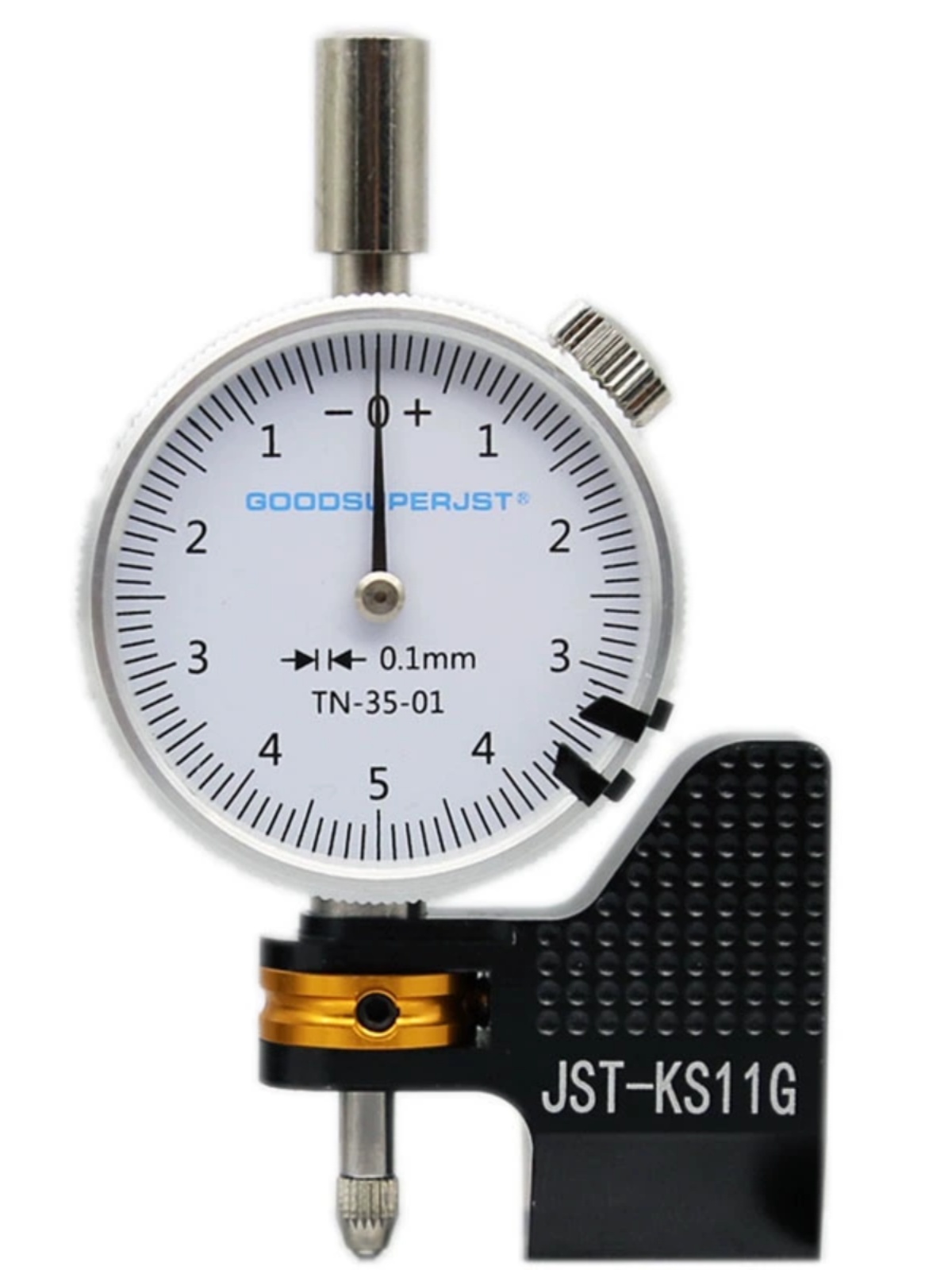 단차게이지 아날로그 미세조정 정밀 측정 눈금자 시계 회전식 소형 두께 측정기구 - 상세 이미지 2