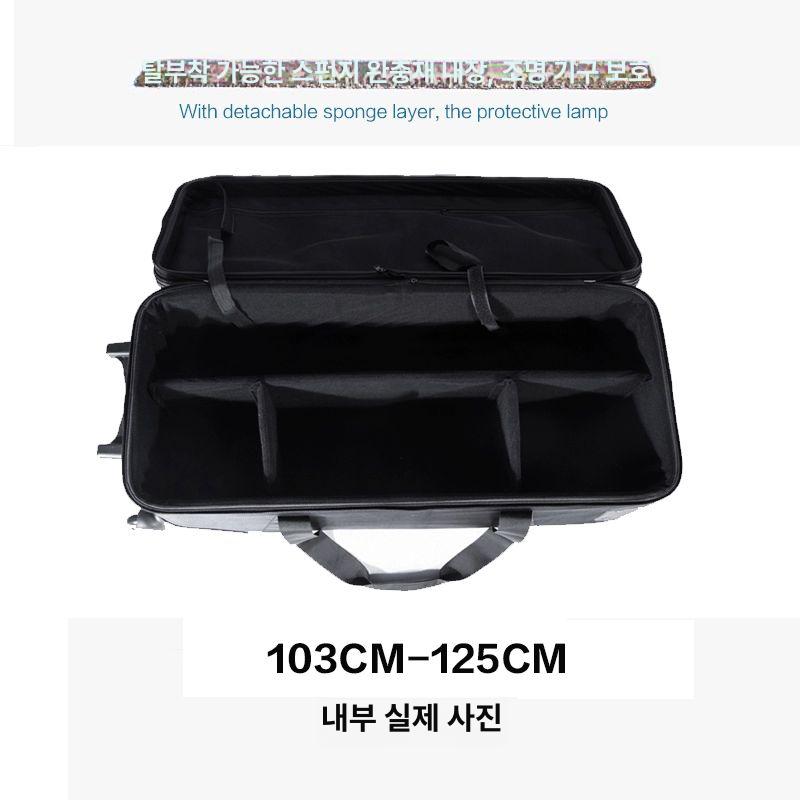 촬영장비 캐리어 출장 여행용 바퀴달린 출사 운반 보관 트롤리 충격 하드 카메라가방 이미지 6