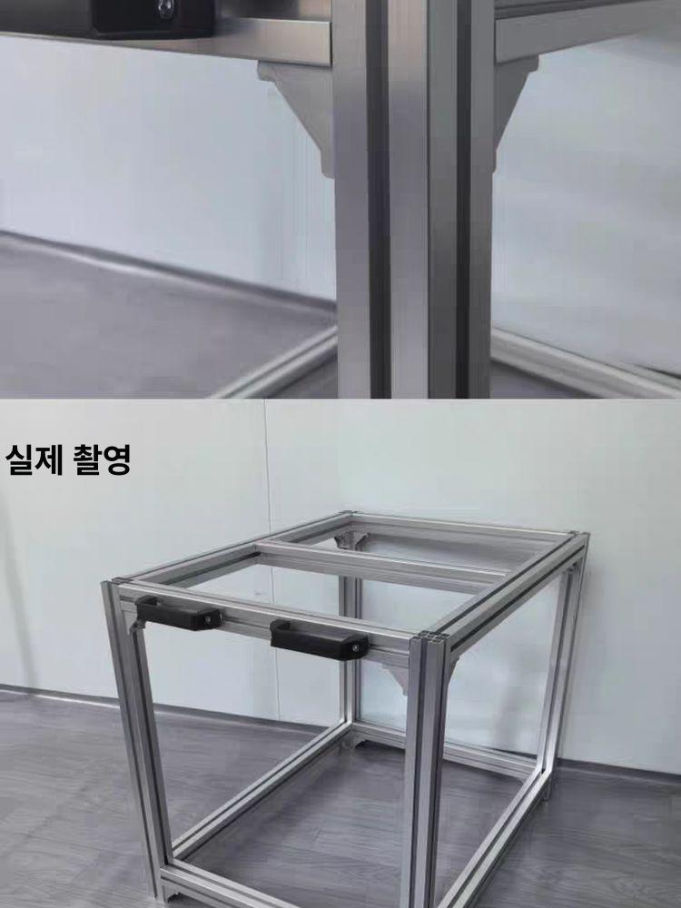실험실용 이동식 작업대 클린룸 알루미늄 카트형 포장 연구실 실험용 이동테이블 - 상세 이미지 3