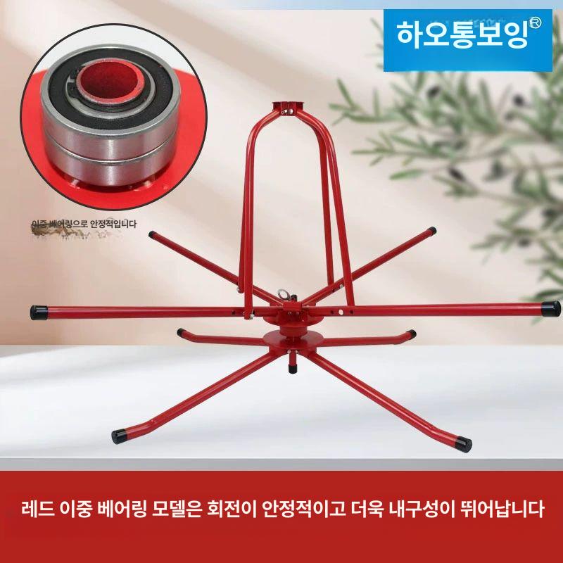 전기선 정리기 케이블 권취 수납 회전식 수동 드럼 선정리 보관함 소음차단 - 상세 이미지 4
