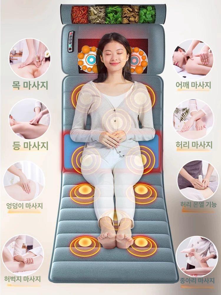 의자 안마기 어깨 목 허리 진동 좌식 힐링 혈액순환 기본형 - 상세 이미지 5