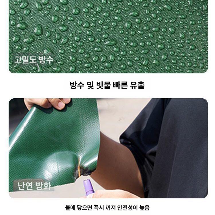 그늘막 대형캐노피 슬라이딩 야외 창고 간이 대형 포장마차 텐트 행사 차고 자바라천막 공장 - 상세 이미지 5