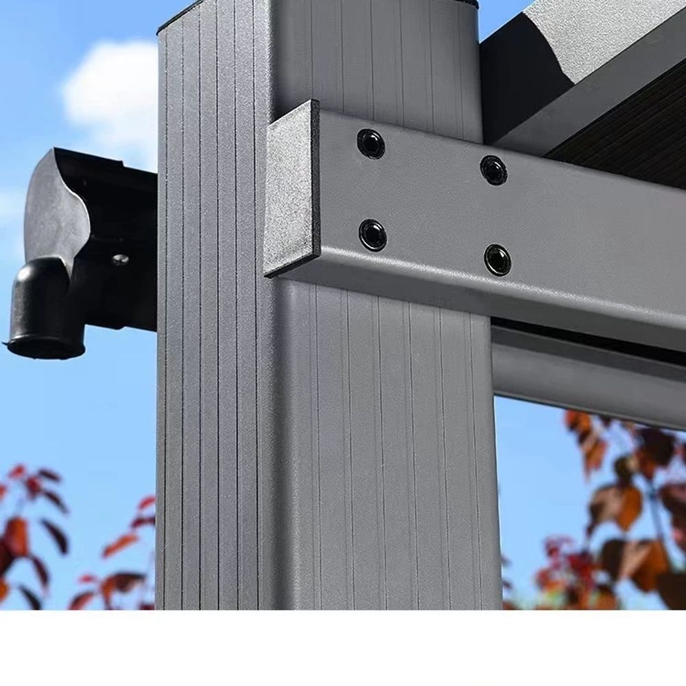 조립식 파고라 렉산 야외 테라스 정자 농막 발코니 주택 전원주택 어닝 캐노피 처마 - 상세 이미지 5