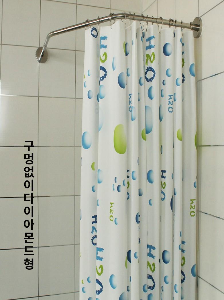 병원 커튼 레일 가림막 링 파티션 브라켓 병실 곡선 천장봉 한의원 맞춤 길이 - 상세 이미지 5