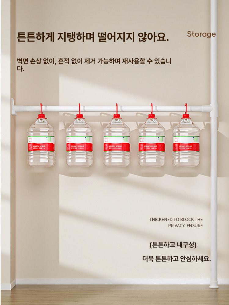 공간분리 실내 무타공파티션 인테리어 칸막이 원룸 스크린 룸디바이더 높이 - 상세 이미지 5