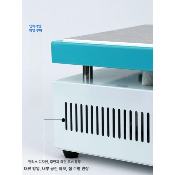 정밀한 온도조절 실험실용 회로 가열기 PCB 작업대 크림색 20 x 20cm 땜 엣지 밴딩 - 상세 이미지 3