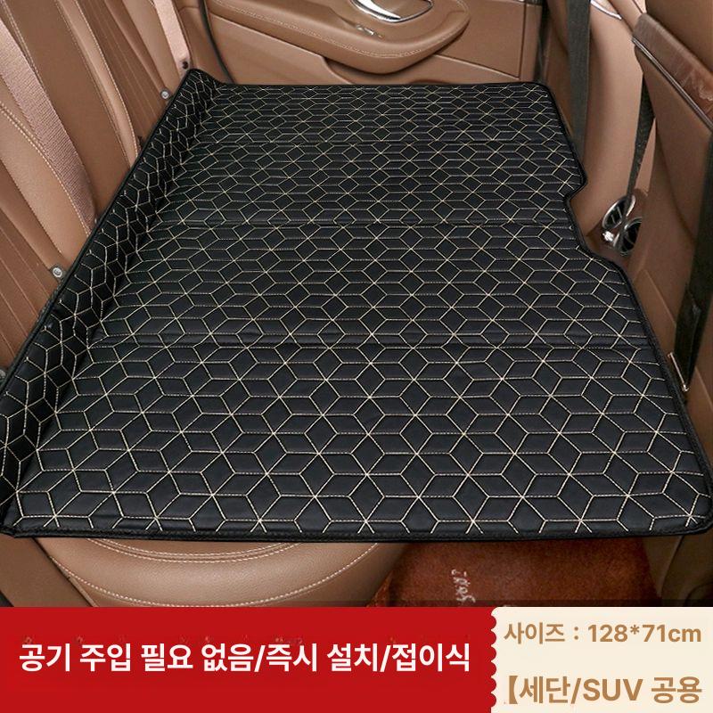 승용차 차박매트 접이식 여행용 패드 뒷자리 카베드 캠핑 트렁크 매트리스 간이 - 상세 이미지 3