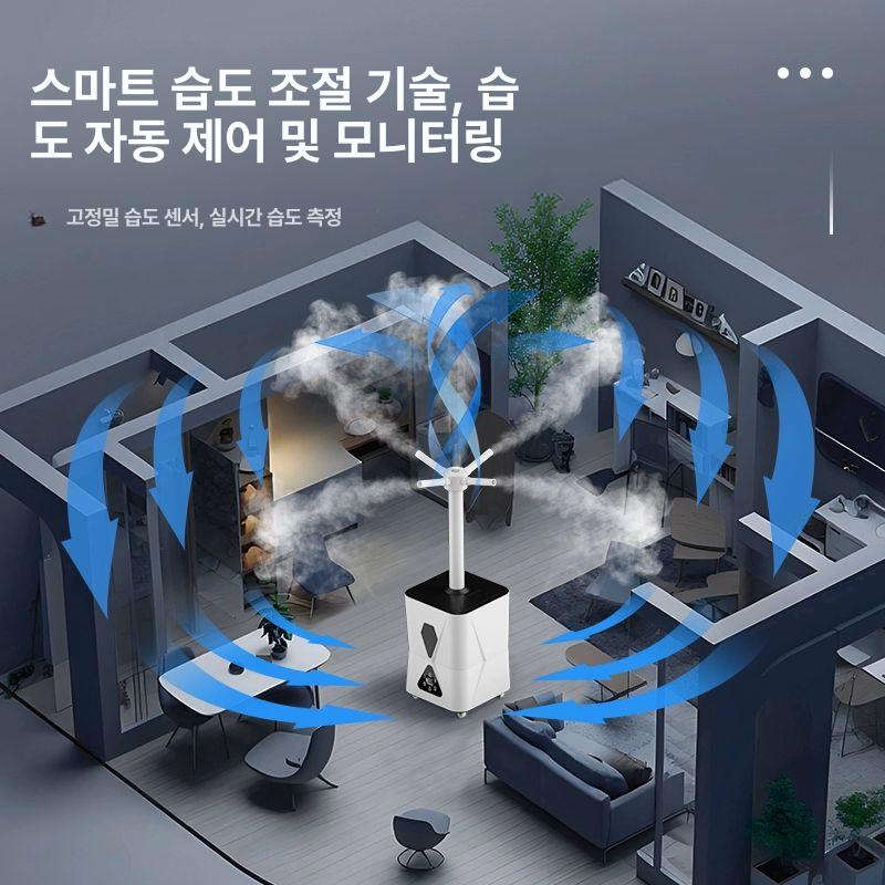 마트 가습기 기계형 선도유지 식품 업소용 보존 저온 버전 진열대 과일 기본 분사기 - 상세 이미지 5