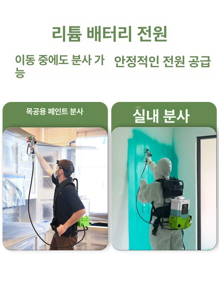 고압 분사기 전동 무선 물 자동차 물분사기 충전식 무선고압분사기 초강력 가정용 워터건 - 상세 이미지 5