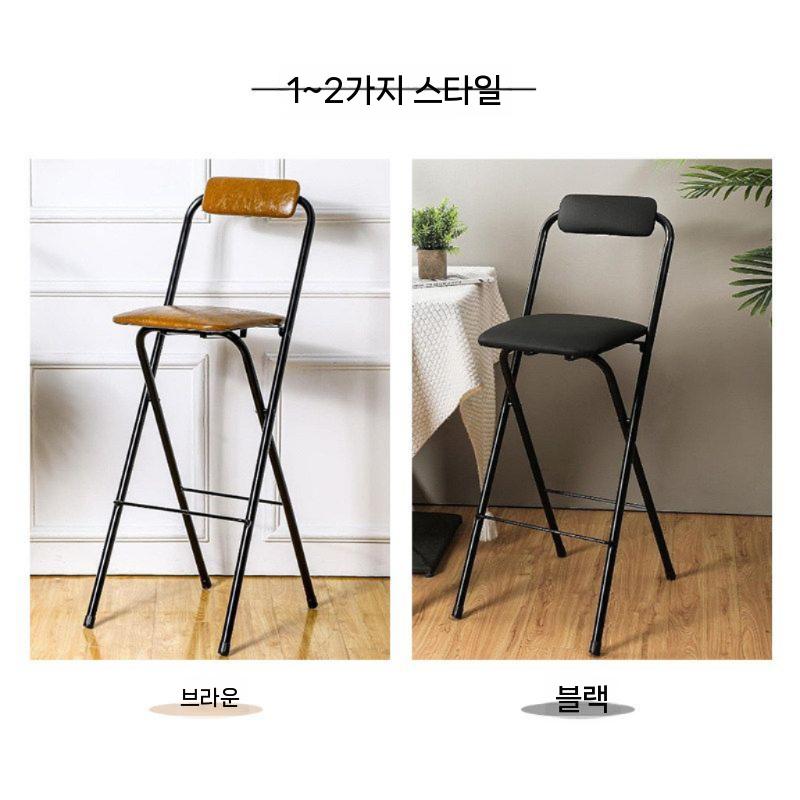 휴대용 간이의자 내구성 하이백 폴딩 피크닉 야외용 글램핑 등받이 메쉬 야외 미니 간이 - 상세 이미지 4