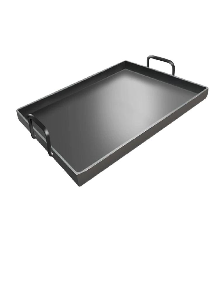 사각 고기철판 대형 캠핑 삼겹살 구이 볶음팬 닭갈비 고기불판 주물 철판 사각철판 구이판 - 상세 이미지 2