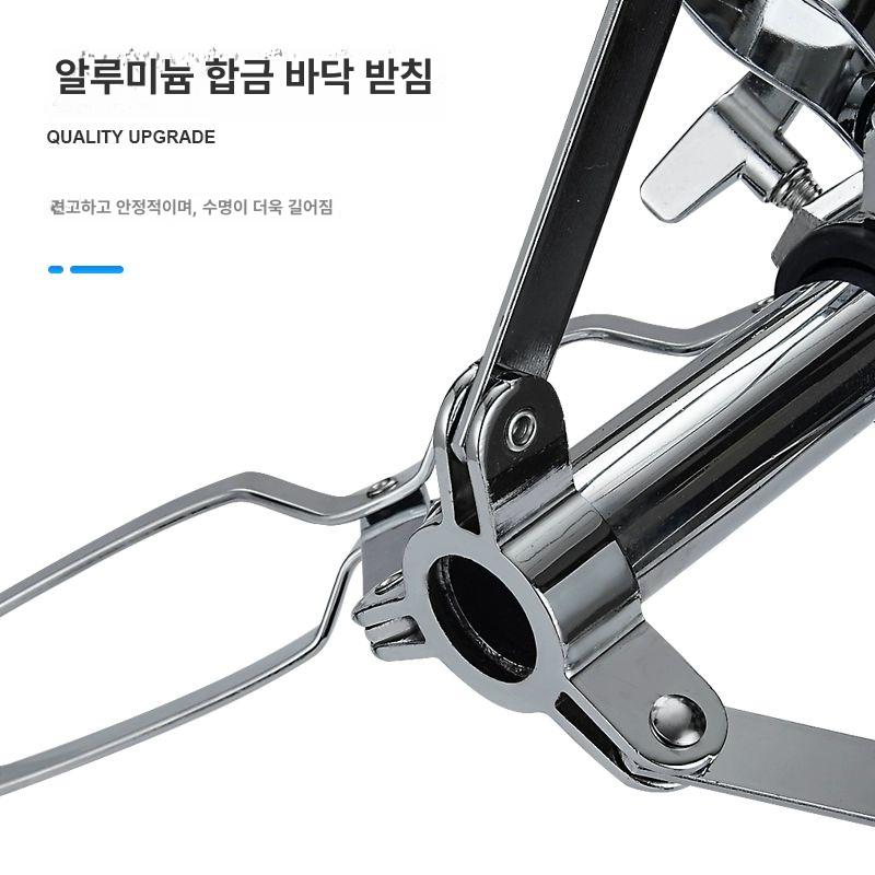 드럼 스탠드 스네어 부품 지지대 악기 브레이스 홀더 연습대 받침 연주용 하드웨어 - 상세 이미지 4