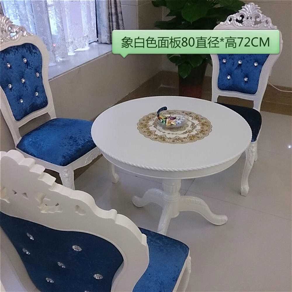 원형 엔틱 60cm 화장대 침실 식탁 거실테이블 탁자 커피 티테이블 앤틱 소파 자개 이미지 6