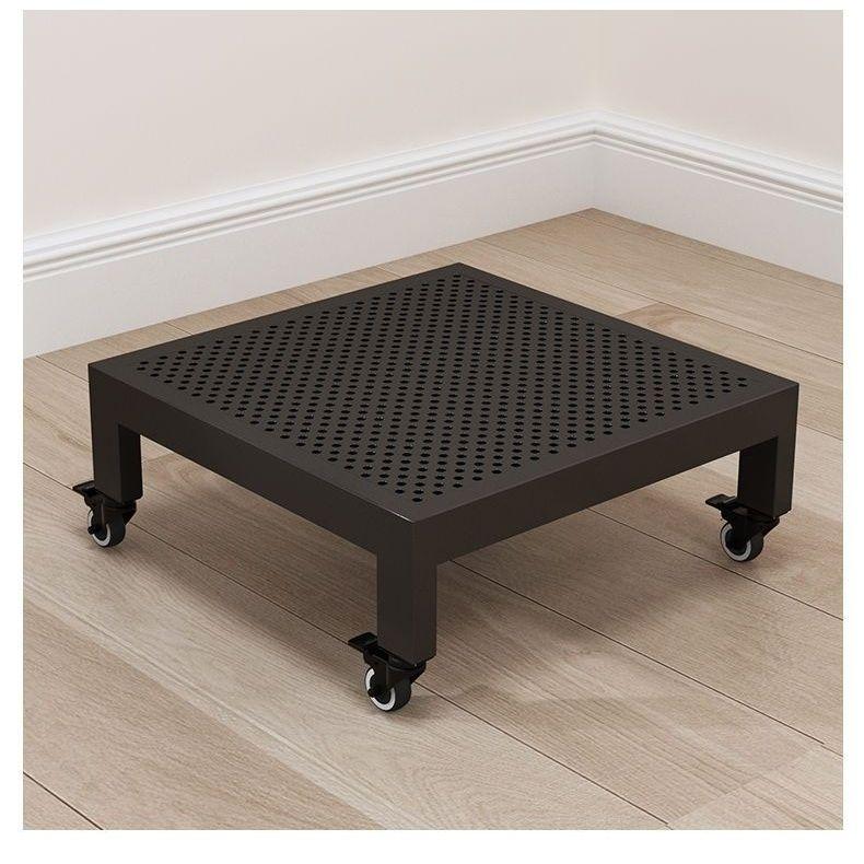철제 대형화분받침 이동식 바퀴형 받침대 다용도 원형 거치대 발코니 사각형 분재 - 상세 이미지 2