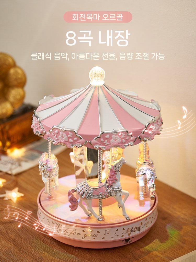 크리스마스 램프 무드등 엔틱 불멍 랜턴 소품 빈티지 감성 오르골 카페 거실 캠핑 조명 - 상세 이미지 2