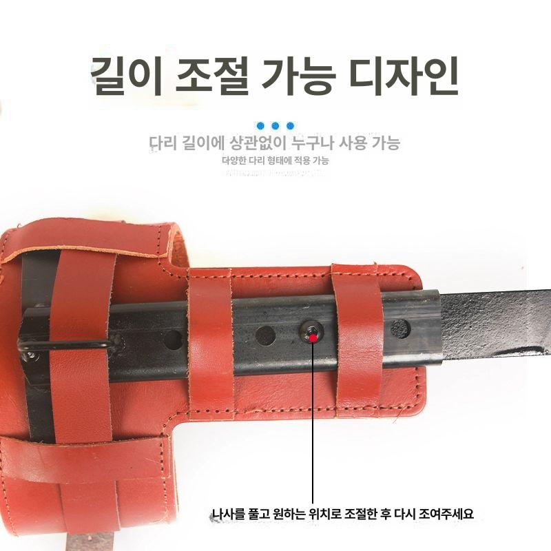수목작업 안전벨트 고소작업공구 등반장비 조경용구 스트랩형 나무타기 안전용품 - 상세 이미지 4