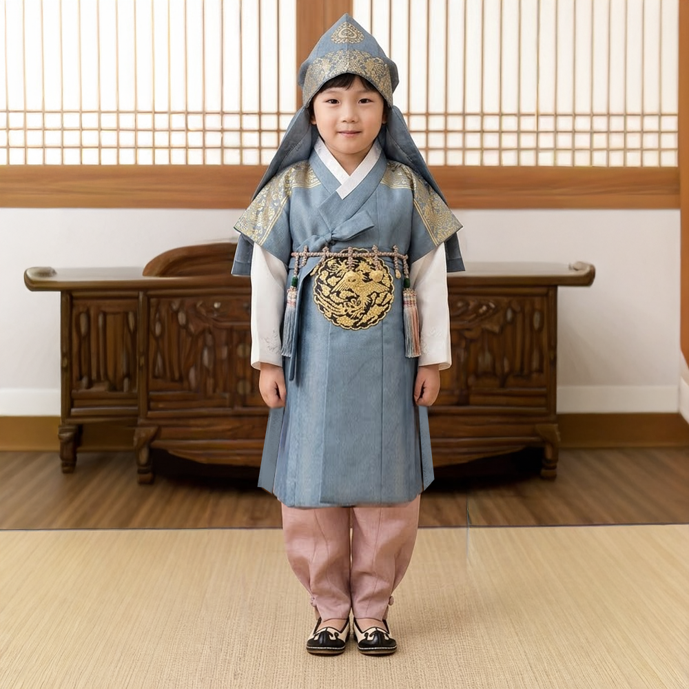 궁 한복 대여 3인 돌잔치 가족 의정부 동두천 서울 아가 행사 183번 - 상세 이미지 3