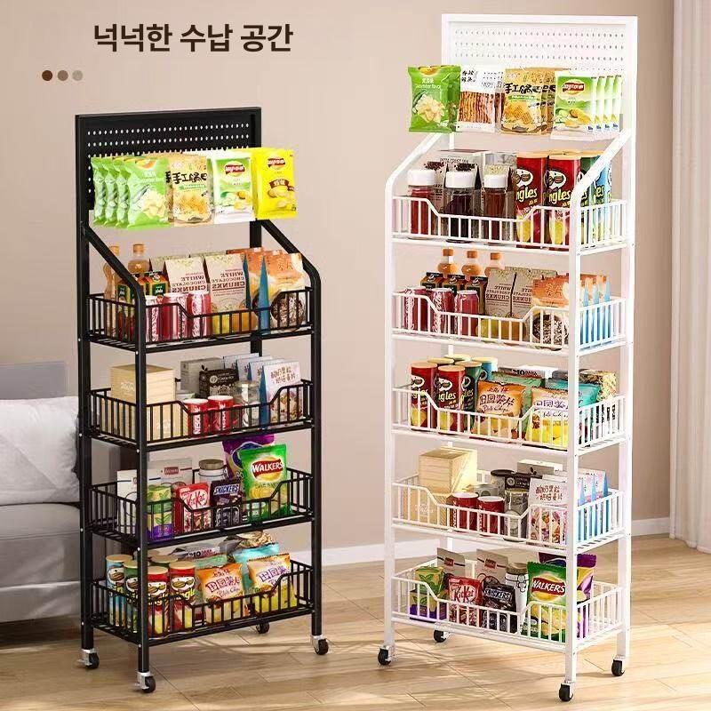 스낵 진열장 판매대 슈퍼 상품진열 매장용 코스메틱 가판대 진열매대 거치대 - 상세 이미지 2