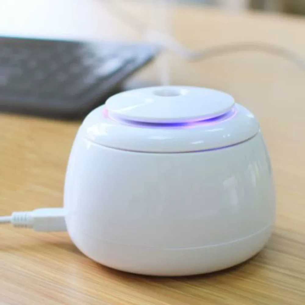 usb 책상용 탁상가습기 무소음 탁상용 여행용 초음파 사무용 디자인캔 통세척 - 상품 이미지