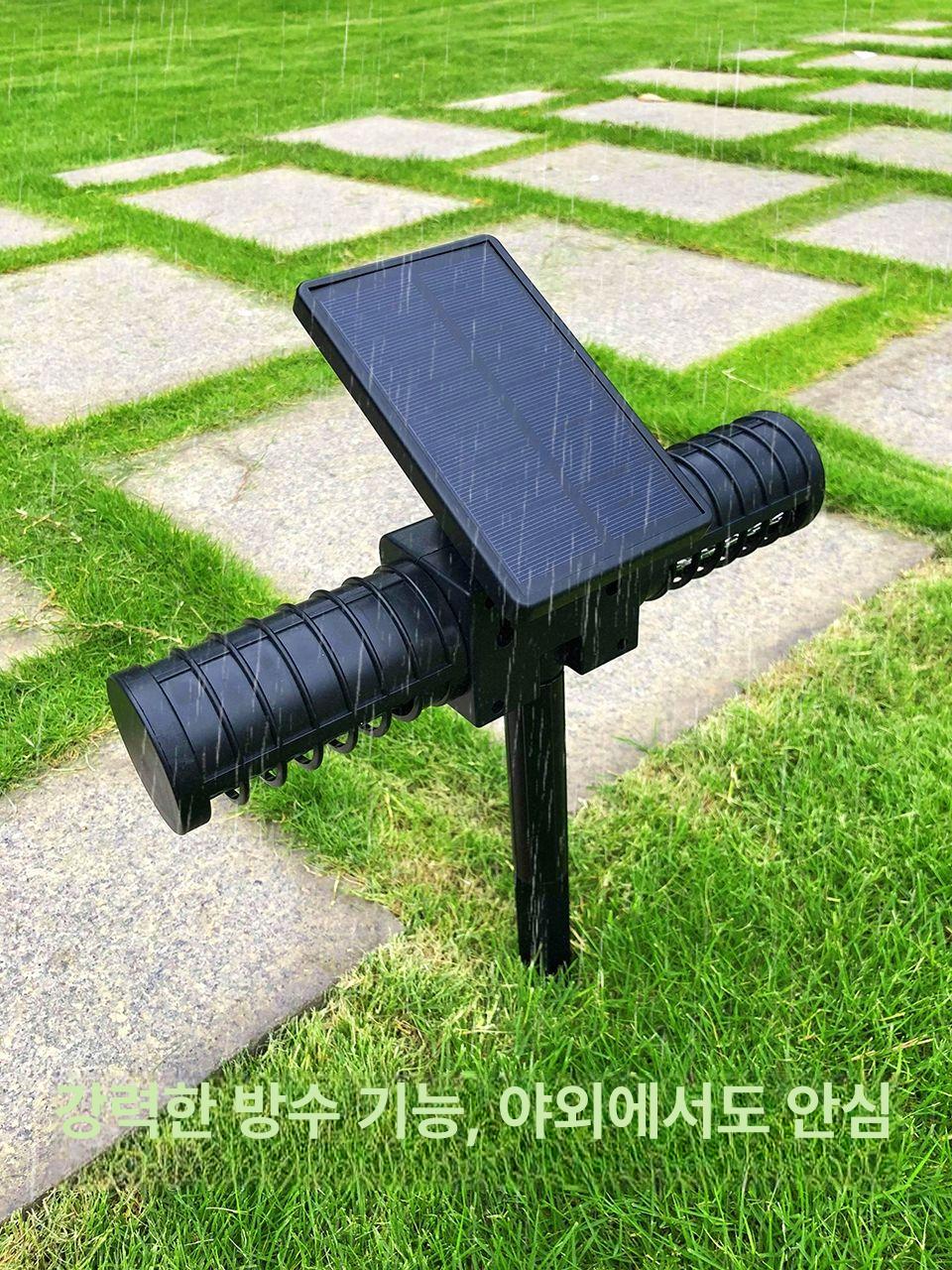 태양열 모기 퇴치 포충기 기계 램프 실외 파리잡는 해충램프 퇴치기 태양광 퇴치등 - 상세 이미지 4