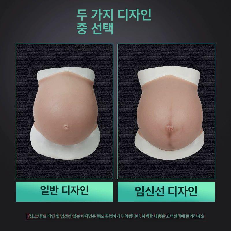 임산부 마네킹 분장 소품 실리콘 인형 촬영용 전시 디스플레이 모형 - 상세 이미지 3