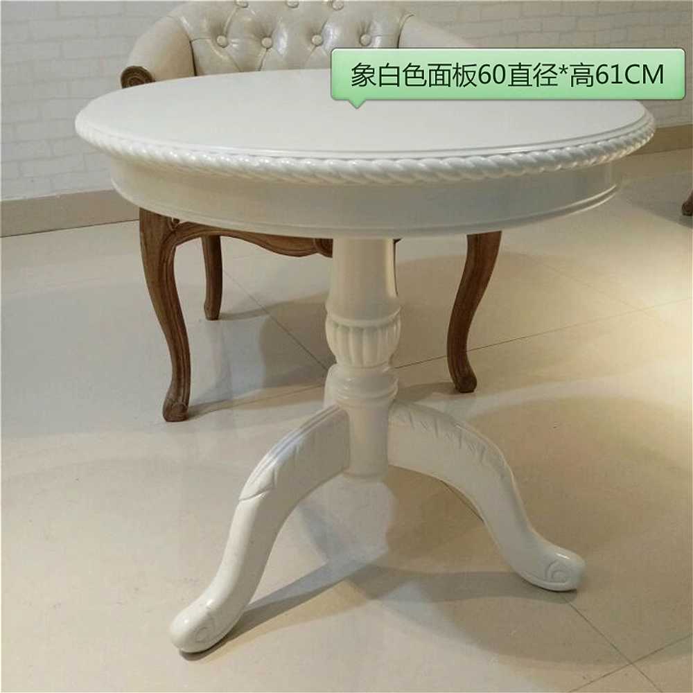 원형 엔틱 60cm 화장대 침실 식탁 거실테이블 탁자 커피 티테이블 앤틱 소파 자개 - 상세 이미지 4