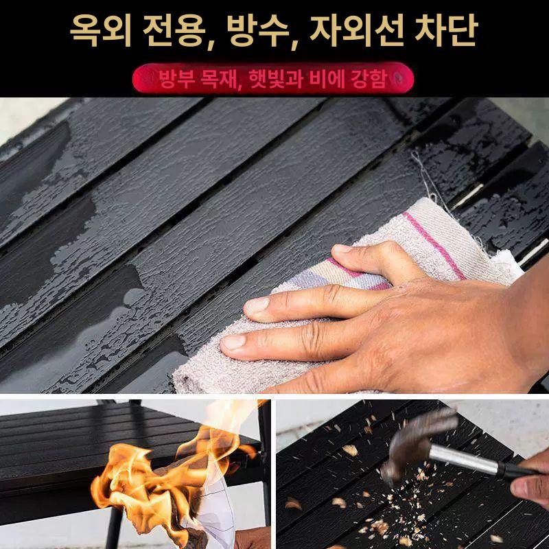 철제 야외용테이블 6인용 분위기 행사용 베란다 카페 식탁 파라솔 사각 원형 - 상세 이미지 3
