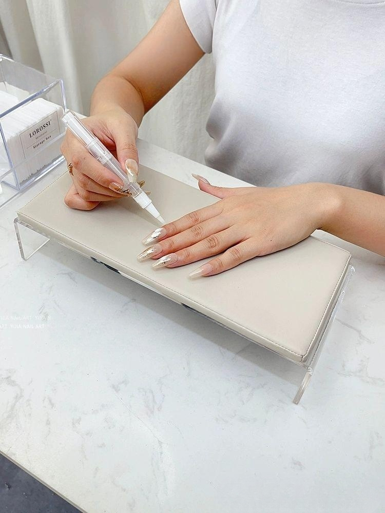 쿠션 네일팔받침대 높은 손베개 손목받침대 패드 암레스트 네일시술대 거치대 - 상품 이미지