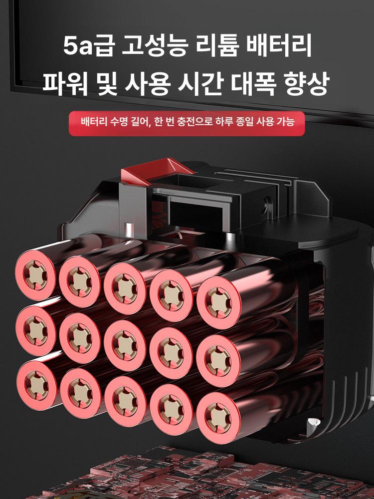 엔진톱 전기톱 소형 충전 절단기 휴대용 전기 가정용 전동 체인톱 톱 체인 전동톱 - 상세 이미지 3