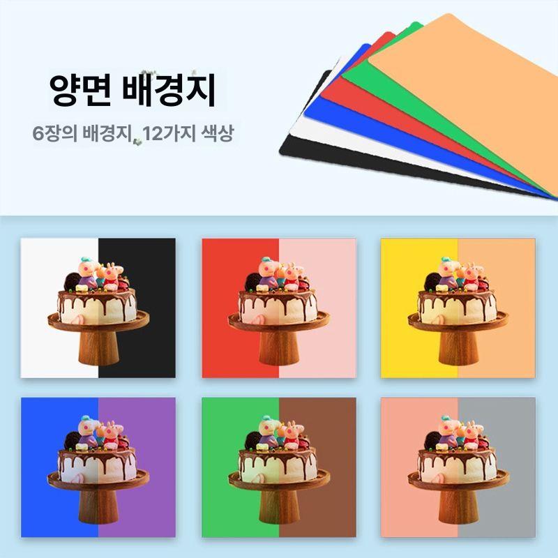 네일아트 LED 촬영조명 색온도 조절 스튜디오 라이트 네일샵 장식용 - 상세 이미지 5