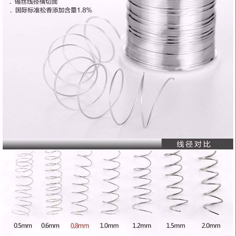 납땜 용접 기판 땜납 고함유량 소모품 와이어 솔더 펜 연필 열 온도조절 핸들 재작업 - 상세 이미지 4