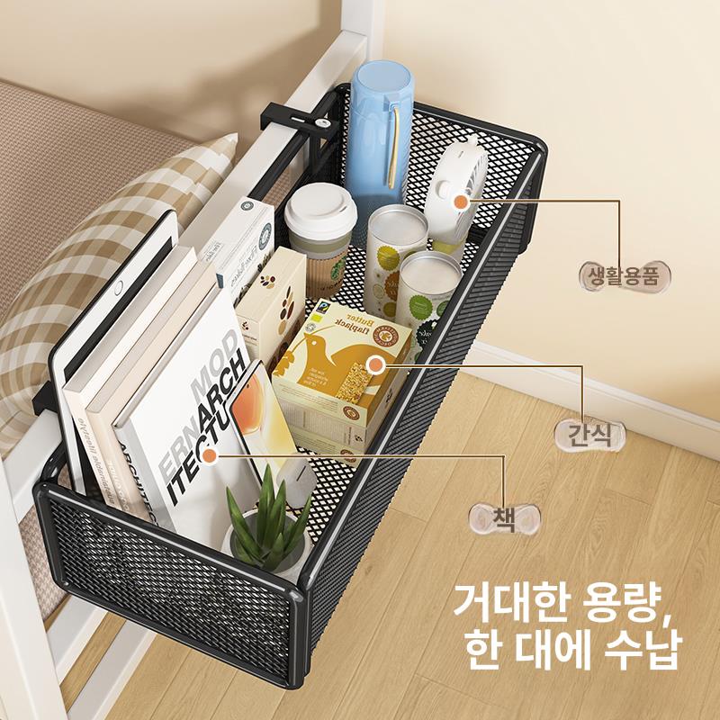 트롤리 원목선반장 다용도 틈새 수납장 사이드테이블 원목색 북유럽 랙 심플 정리 - 상세 이미지 2