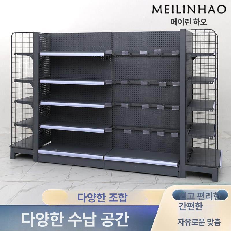 메쉬망 타공판선반 철제 수납 네트 걸이대 보드 철망 디스플레이 전시대 랙 진열 후크 - 상세 이미지 2