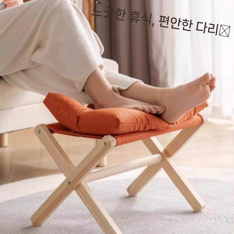 사무실발받침 책상 풋스툴 차량용 발받침대 거치대 다리 레그레스트 클래식 풋레스트 - 상세 이미지 4