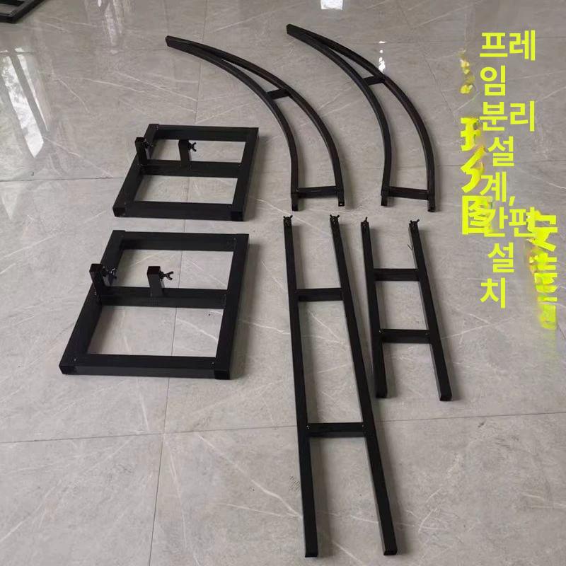 결혼식 웨딩아치 포토존 배경 장식 스탠드 꽃 원형 생일 무대 장미 게이트 지지대 - 상세 이미지 4